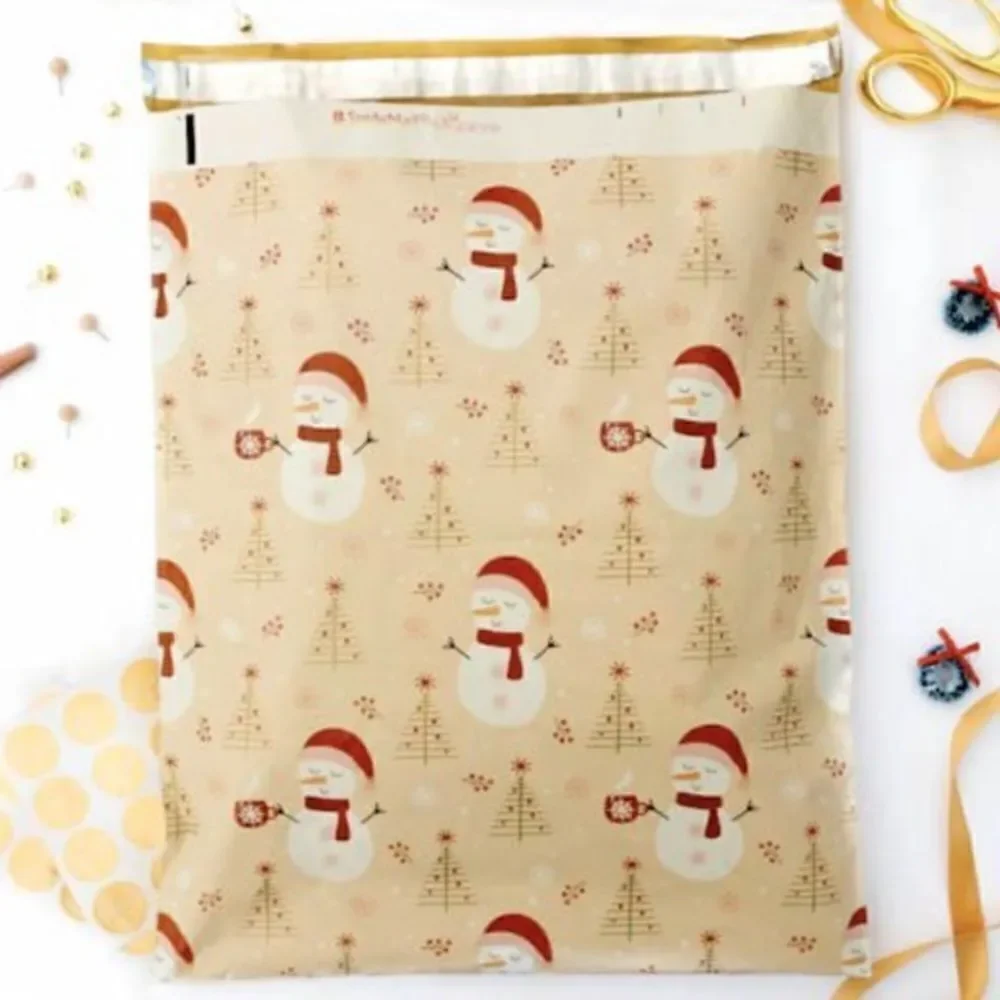 Poly mailers MiX washi tape 10x13 14x17 35 pieces 35 stickers